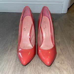 Dusty pink stiletto heels